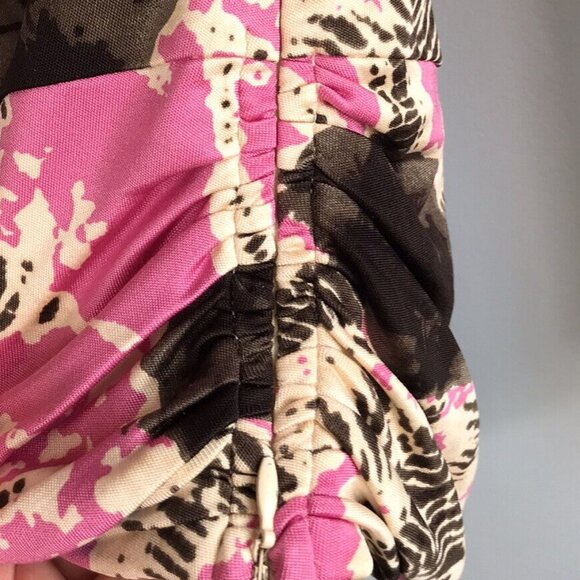 Etcetera Womens Abstract Print Long Sleeve Women's Silk Top Blouse S Small - Picture 6 of 6